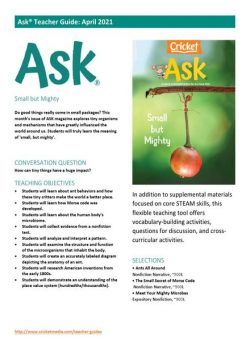 Ask Teacher’s Guide – April 2021