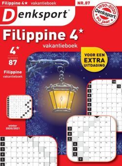 Denksport Filippine 4 Vakantieboek – december 2020