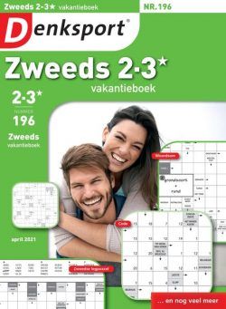 Denksport Zweeds 2-3 vakantieboek – 11 maart 2021