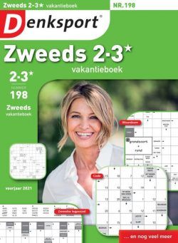 Denksport Zweeds 2-3 vakantieboek – 22 april 2021