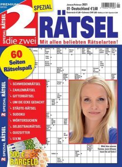 Die 2 Spezial Ratsel – Januar 2021