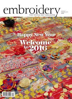 Embroidery Magazine – January-February 2016