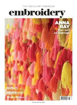 Embroidery Magazine – January-February 2020