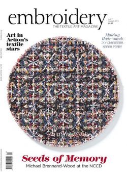 Embroidery Magazine – July-August 2015