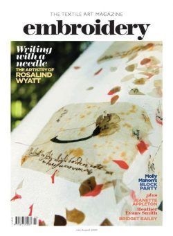 Embroidery Magazine – July-August 2020