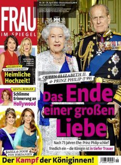 Frau im Spiegel – 14 April 2021