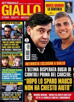 Giallo – 12 Maggio 2021