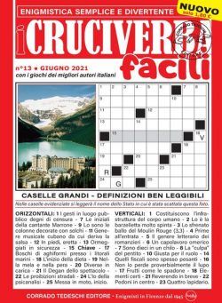 I Cruciverba Facili – giugno 2021