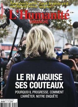 L’Humanite Dimanche – 22 Avril 2021