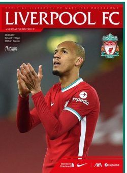 Liverpool FC Programmes – vs Newcastle United – 24 April 2021