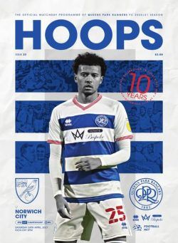 QPR Official Programmes – vs Norwich City – 23 April 2021