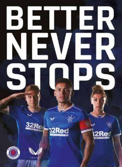 Rangers Football Club Matchday Programme – Rangers v St Johnstone – 25 April 2021