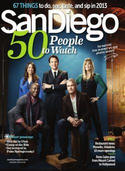 San Diego Magazine – January 2013