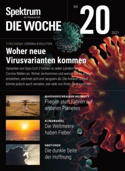 Spektrum – Die Woche – 20 Mai 2021