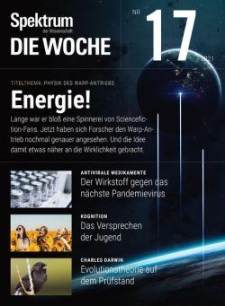 Spektrum – Die Woche – 29 April 2021