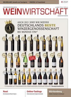 Weinwirtschaft – 23 April 2021