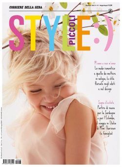 Corriere della Sera Style Piccoli – Maggio-Giugno 2021