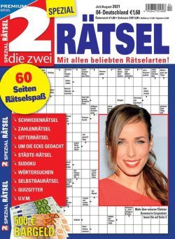 Die 2 Spezial Ratsel – Juli 2021