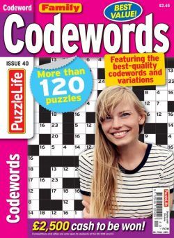 Family Codewords – May 2021