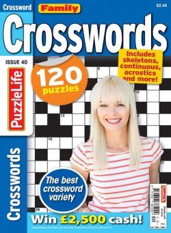 Family Crosswords – May 2021