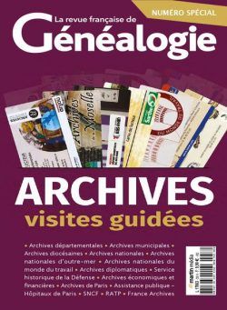 La Revue Francaise de Genealogie – Hors-Serie – N 58 2021