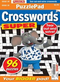 PuzzleLife PuzzlePad Crosswords Super – 20 May 2021