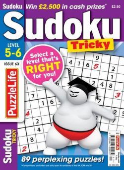 PuzzleLife Sudoku Tricky – June 2021