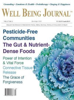 Well Being Journal – March-April 2018