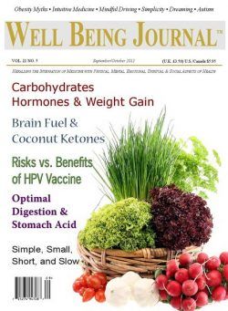 Well Being Journal – September-October 2012