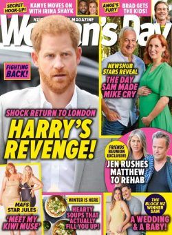 Woman’s Day New Zealand – June 10, 2021