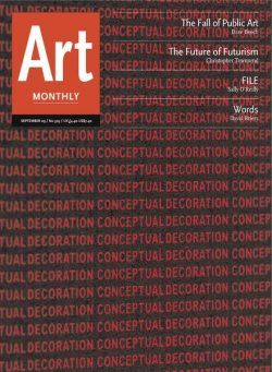 Art Monthly – September 2009