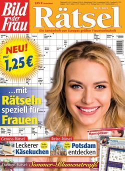 Bild der Frau Ratsel – Juli 2021