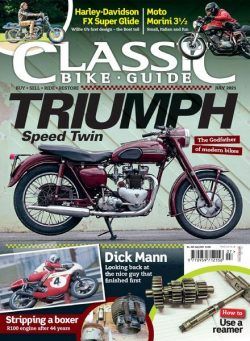 Classic Bike Guide – July 2021