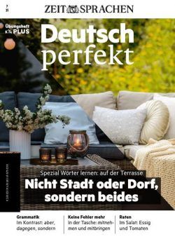 Deutsch perfekt plus – Juli 2021