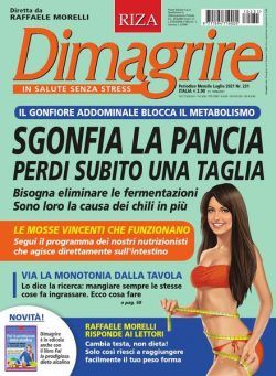 Dimagrire – Luglio 2021