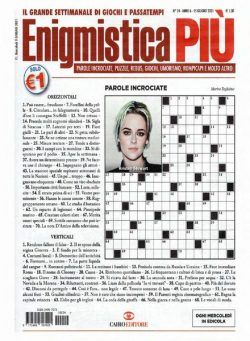 Enigmistica PIU – 15 Giugno 2021