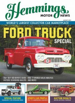 Hemmings Motor News – August 2021