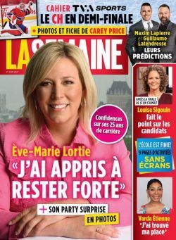 La Semaine – juin 25, 2021