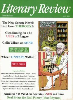 Literary Review – September 1988