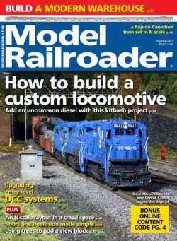 Model Railroader – August 2021