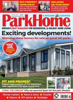 Park Home & Holiday Caravan – August 2021