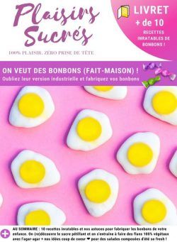 Plaisirs Sucres – N 22 2021