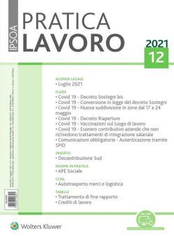 Pratica Lavoro – 12 Giugno 2021