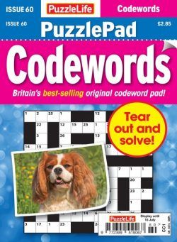 PuzzleLife PuzzlePad Codewords – 17 June 2021