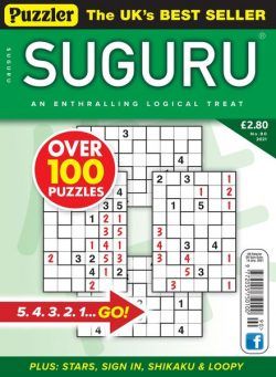 Puzzler Suguru – June 2021