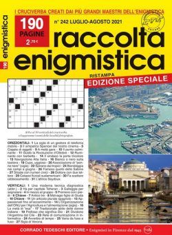 Raccolta Enigmistica – luglio 2021