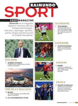 Sport Foot Magazine Raimundo – 11 Juin 2021