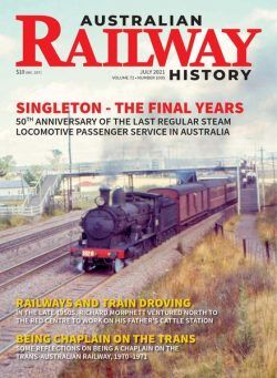 Australian Railway History – Issue 1005 – July 2021