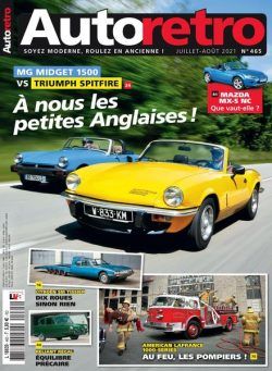 Autoretro France – Juillet-Aout 2021