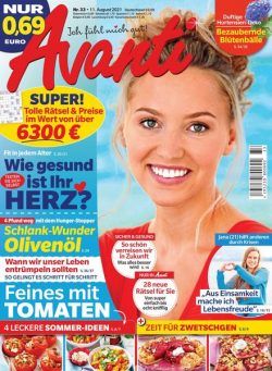 Avanti – 11 August 2021